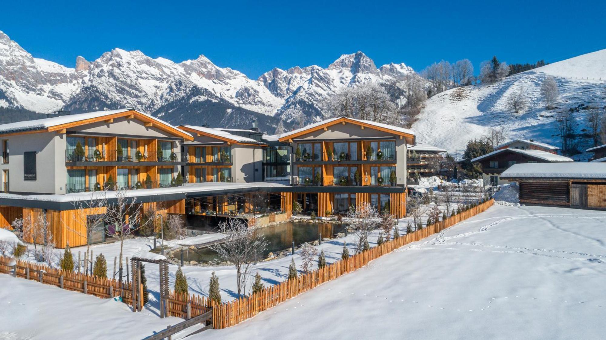 Hotel Morgenzeit -Natuerlich.Bed&Brunch Maria Alm am Steinernen Meer Exterior photo